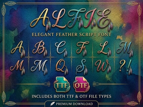 Alfie: A Script Font That Elevates Branding