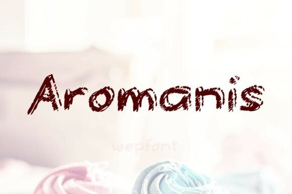 Aromanis: A Playful Font for Campaign Creativity