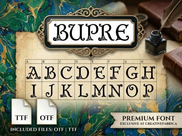 Bupre: A Font That Elevates Your Brand’s Visual Story