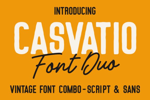 Casvatio Duo: A Font for Impactful Campaigns