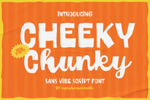 Cheeky Chunky: A Playful Font for Web Design