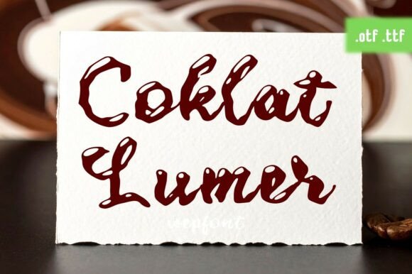 Coklat Lumer: A Font for Crafting Elegance and Charm