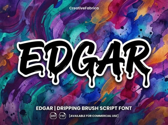 Edgar: A Bold Statement in Typography