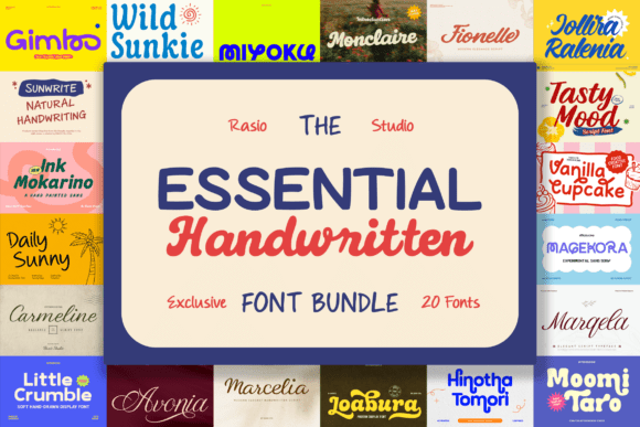 Essential Handwritten: A Font That Breathes Life Into Your Creations