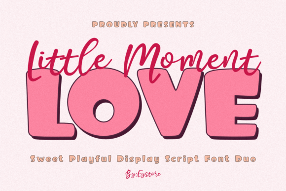 Little Moment Love Duo: A Font That Elevates Your Brand