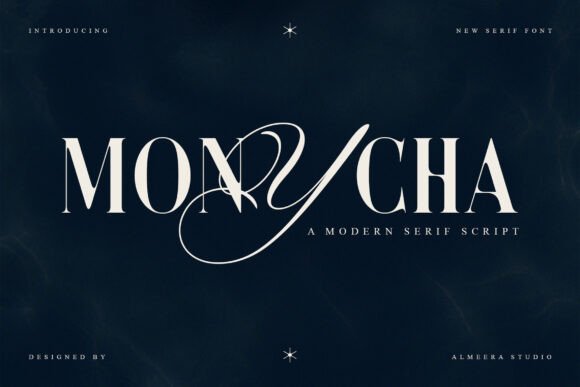 Monycha: The Serif Font That Elevates Your Brand
