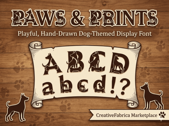 Paws Prints: A Font That Adds Personality to Your Brand