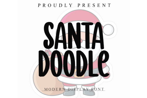 Santa Doodle: A Font That Brings Autumnal Charm to Every Project