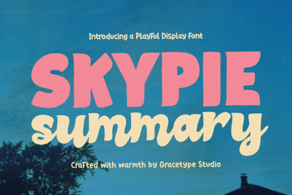 Skypie Summary: A Font That Brings Adventure to Digital Design