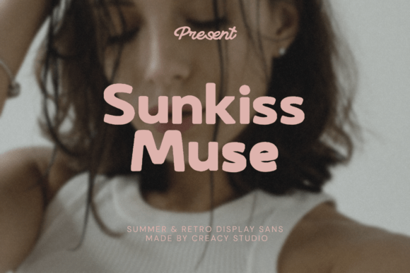 Sunkiss Muse Duo: A Font for Crafting with Character