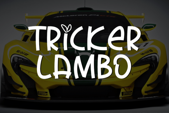 Tricker Lambo: A Font for Graceful Branding