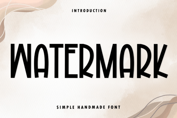 Watermark: A Script Font That Elevates Digital Branding